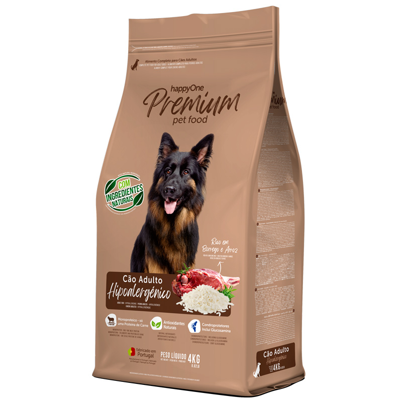 гіпоалергенний корм для собак happyone хепіван
