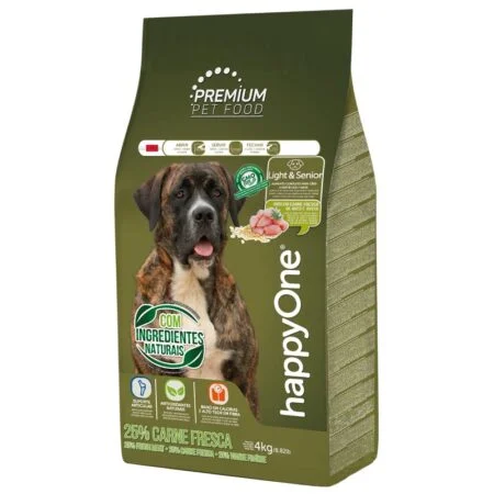 happyOne Premium Dog Light & Senior Fresh Meat корм для літніх собак