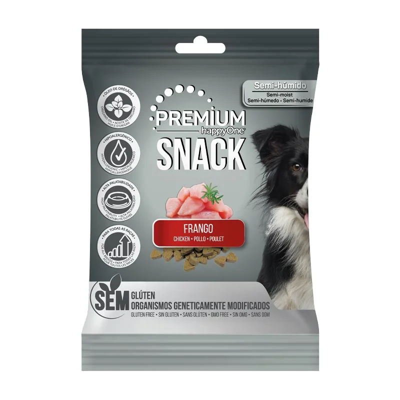 ласощі для собак з куркою happyOne Premium Dog Snack Chicken