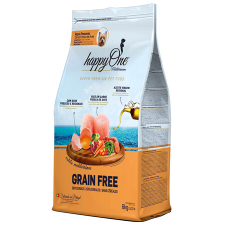 happyOne Mediterraneum Adult Dog Small Breeds Fresh Meat корм хеппиван