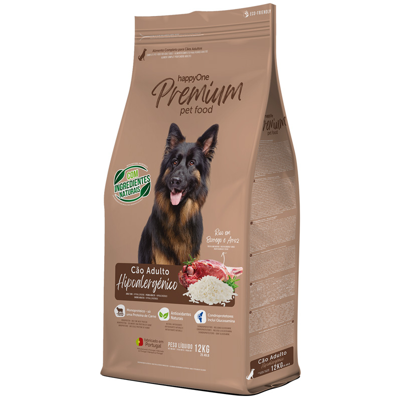 антиалергенний корм для собак з ягням happyone гіпоалергенний корм хепіван