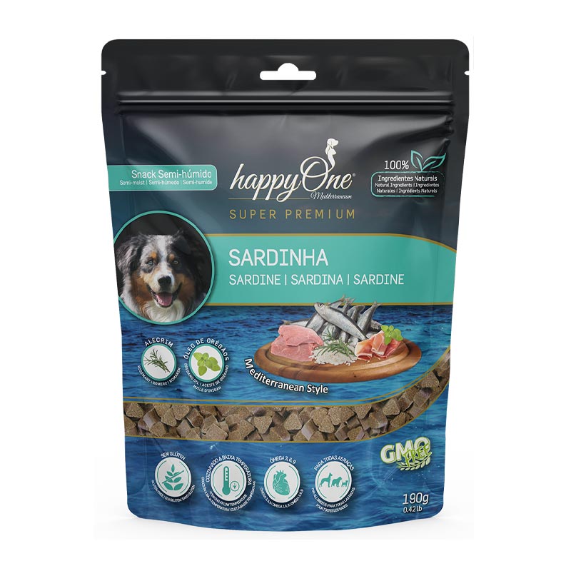 Snack happyOne Mediterraneum Dog Sardine