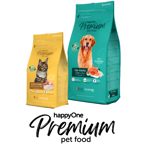 Лінійка кормів happyOne Premium - Преміум Натуральні Інгредієнти