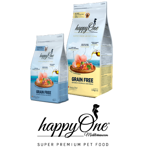 Лінійка кормів happyOne Mediterraneum - Супер-преміум Беззерновий