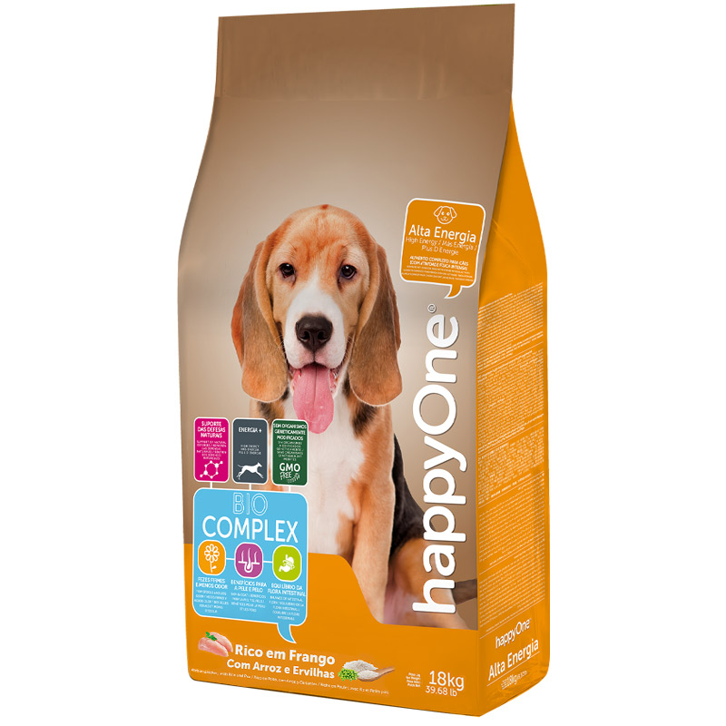 корм happyone adult dog high energy для собак з підвищеною активністю